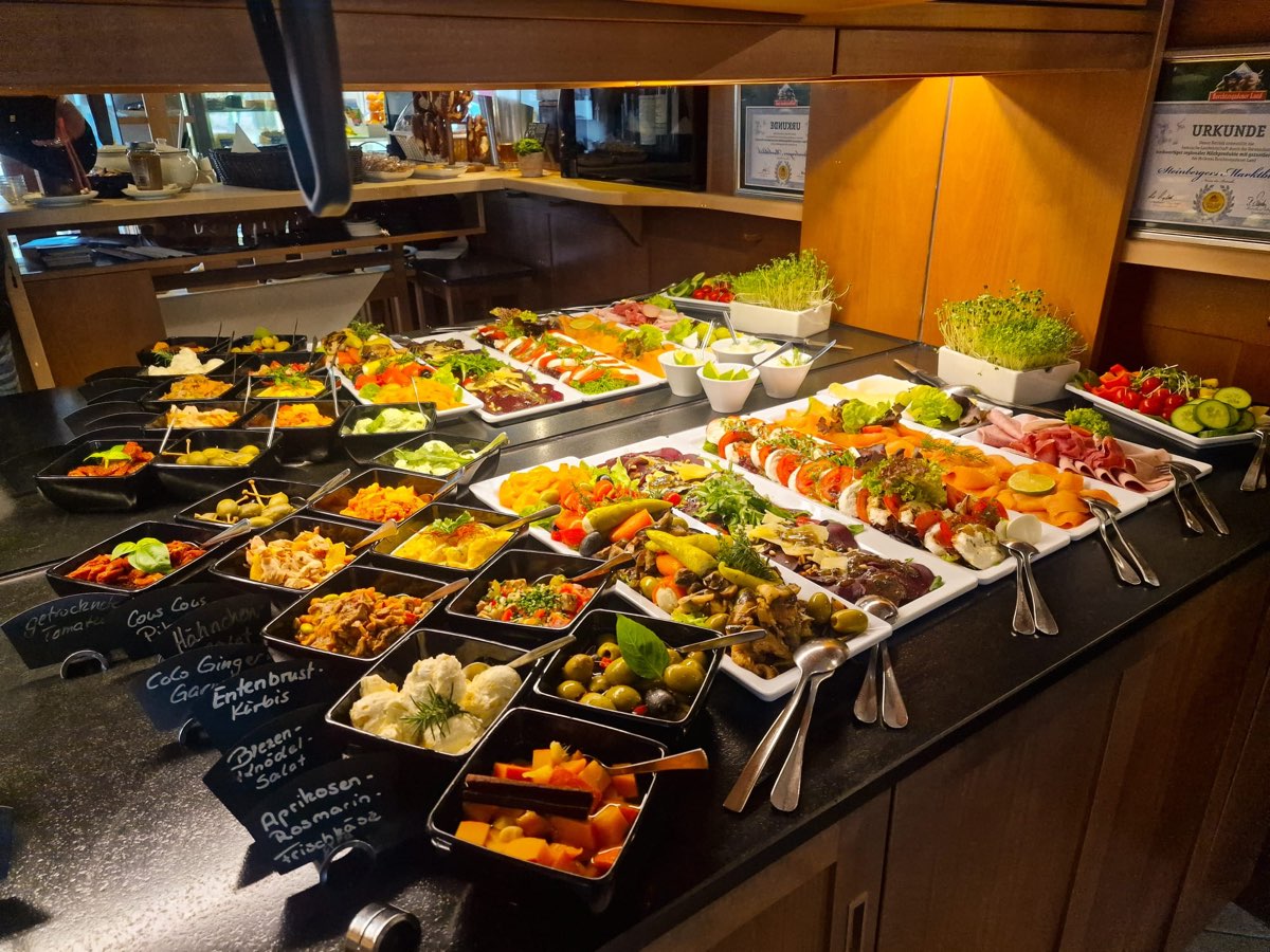 Frühstücksbuffet im Marktblick Glonn